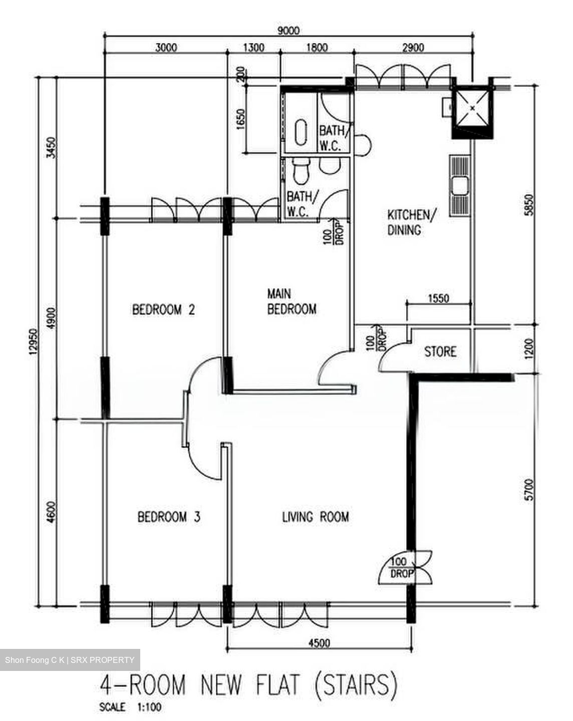 Blk 15 Saint George's East Gardens (Kallang/Whampoa), HDB 4 Rooms #592475341